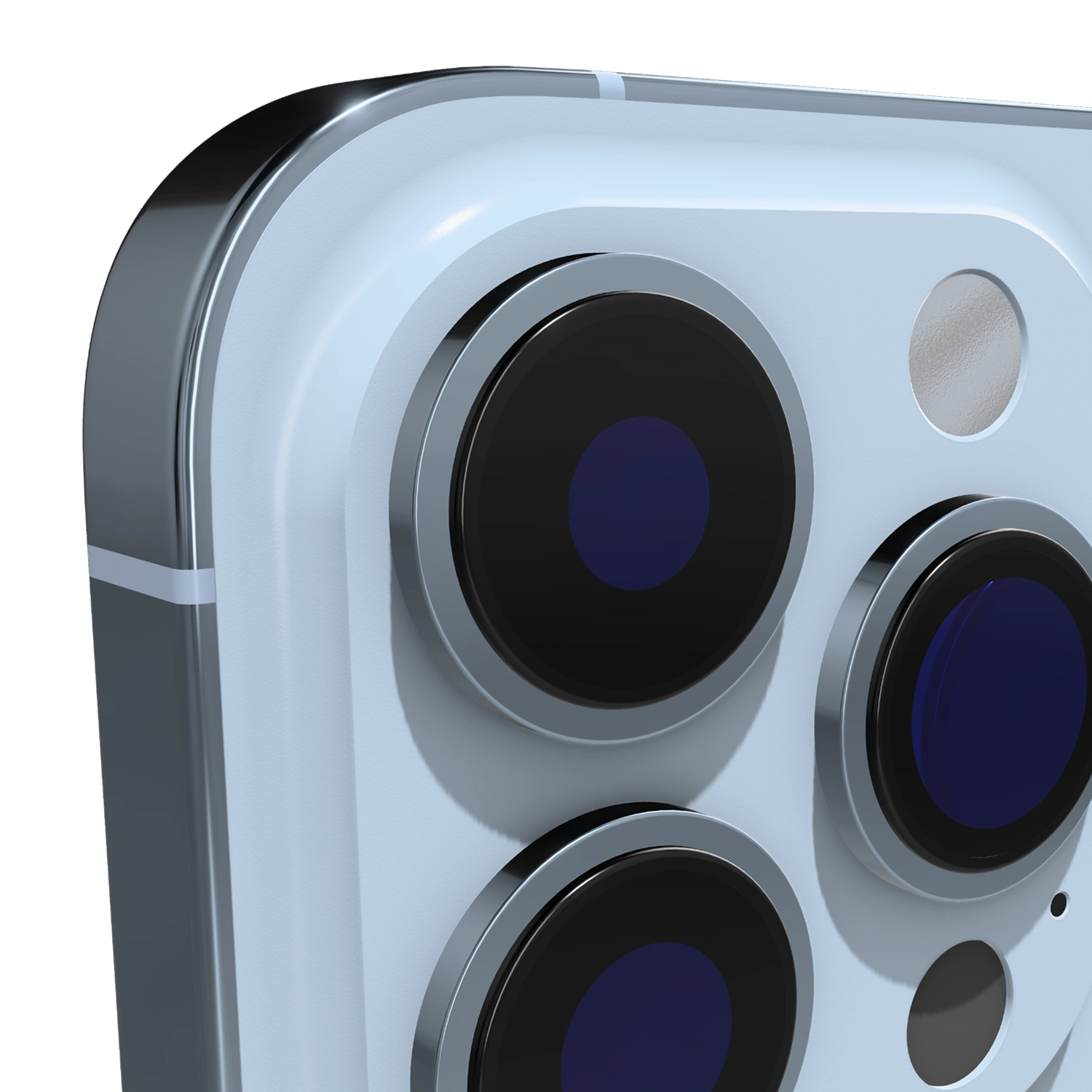 Illustration of a sparkling clean phone with a shield