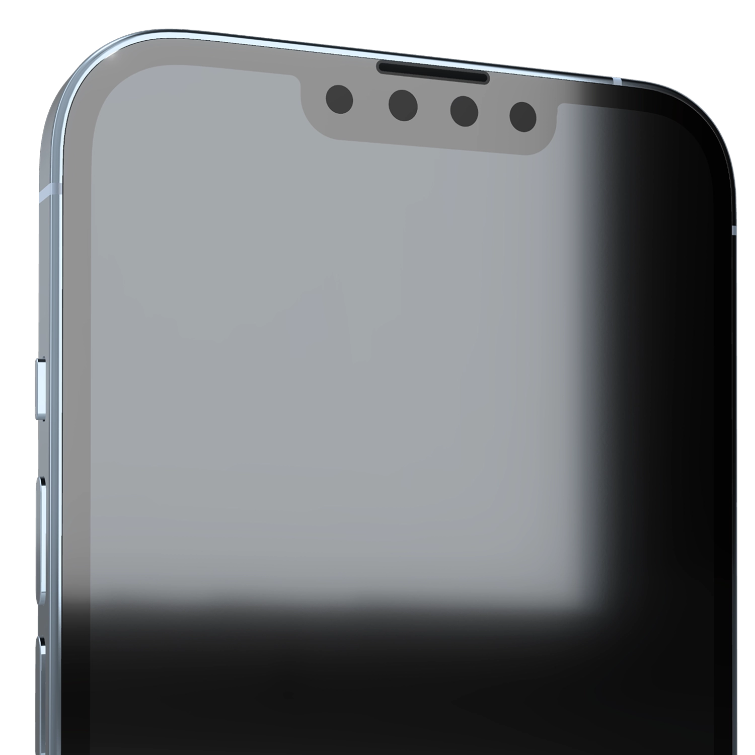 Illustration of a phone screen with no cracks or damage