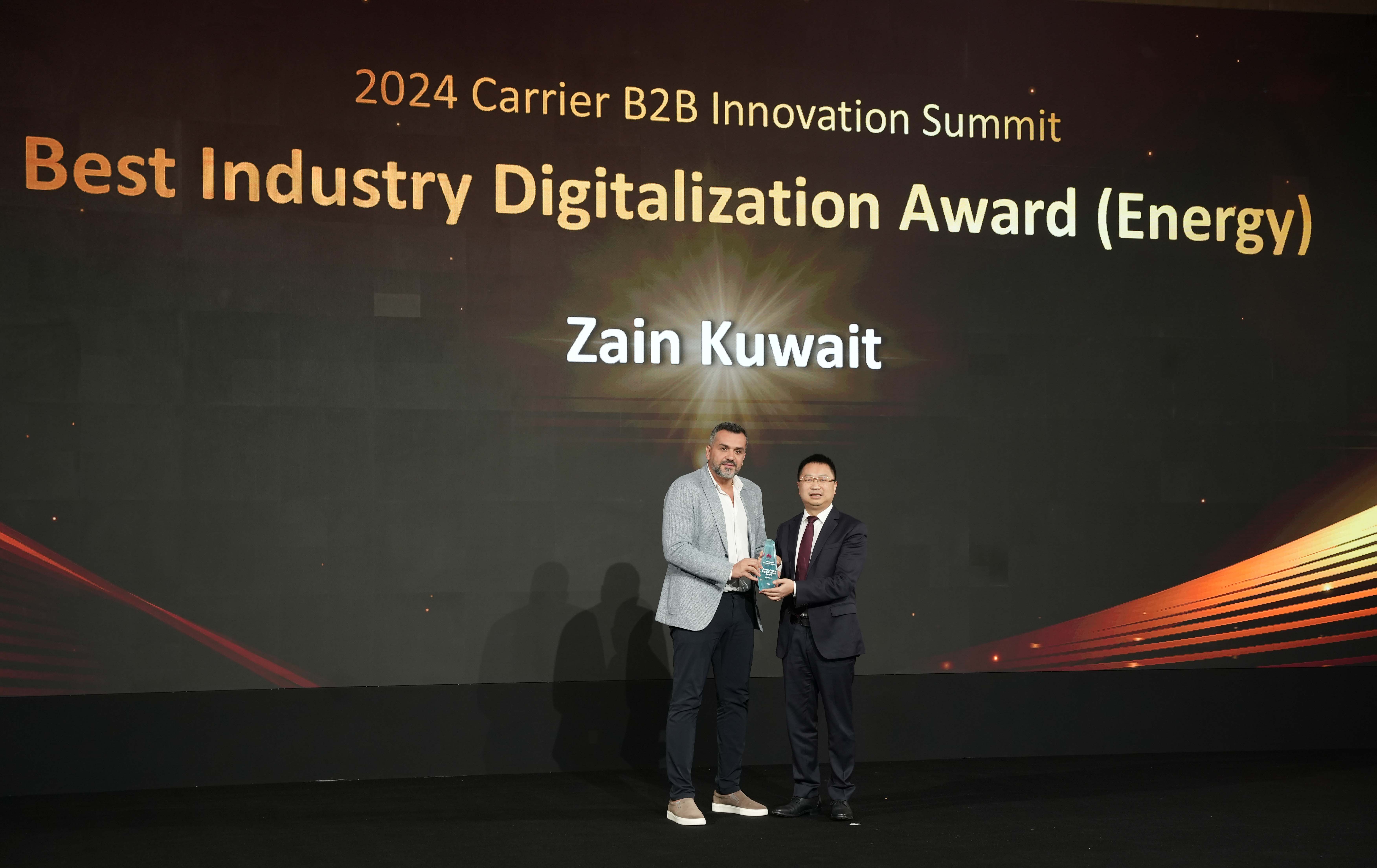 Zain, Mada recognized with ‘Best Industry Digitalization’ award for Energy Sector