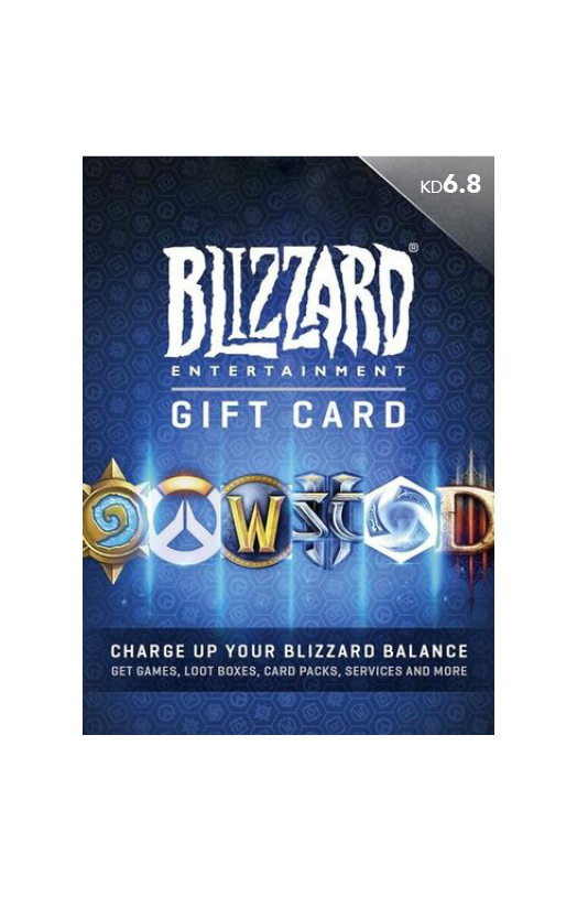 Blizzard Gift Card 20